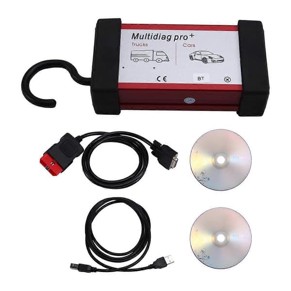 Bil Lastbil Diagnostisk Værktøj Multidiag Pro+ PCB TCS Bluetooth OBD2 Scanner V9.0 V2021.11 NEC NAIS Relæ