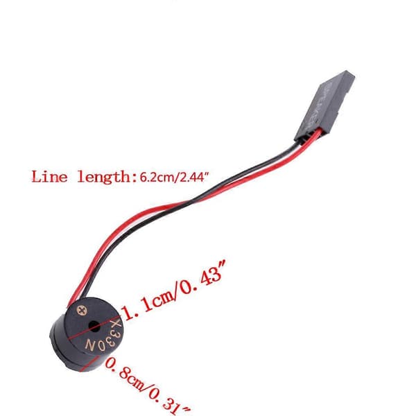 Varm Mini Plug Højttaler til PC Computer Bundkort til Kabinet Buzzer Board Bip Alarm