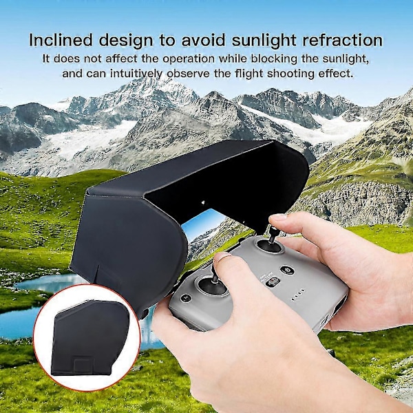 Vikbart Solskydd Telefon Solskydd Hållare Fodral Skydd För Mavic Air 2/ 2s/ Mini 2