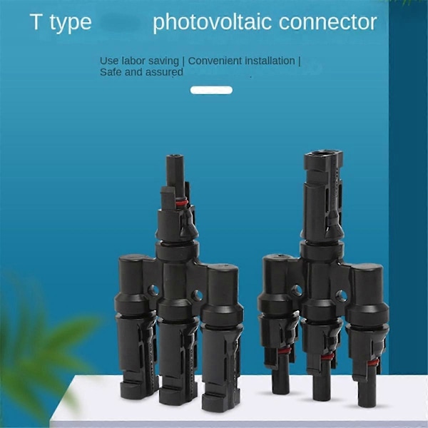 Fotovoltaisk Kontakt T-Typ Fyrvägs Enpunkts Fyrvägs Konverteringskontakt Solpanelsmontering