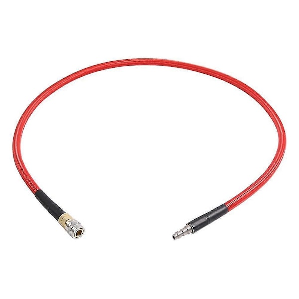Flex Air Hose -kaukosäätöletku (US)foster Qd 40 tuuman matalapaineinen, max 300 psi, punainen