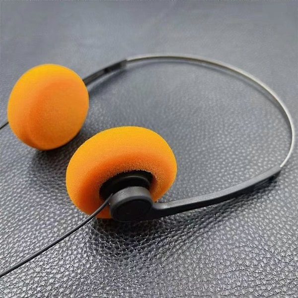 Retro Lettvekts Øretelefoner, Hi-Fi Stereo Øretelefon Headset, Retro Over-ear Hodetelefon xi
