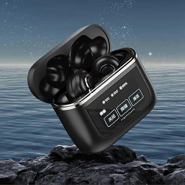 Hovedtelefon In-Ear Touch Screen Kontroller Headset Rosaguld