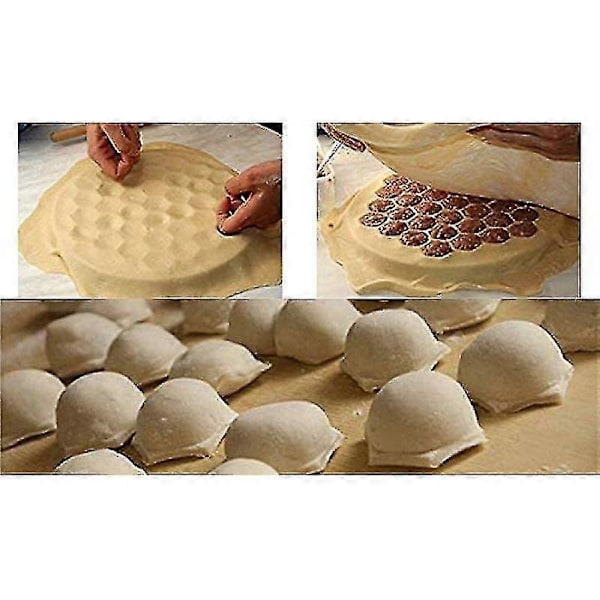 Pelmeni Form, Dumpling Form, 37 Huller Aluminium Dumpling Form