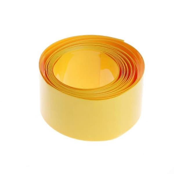 2m PVC Krympeflex Rør Wrap Kit Til 18650 18500 Batteri Flad Rund 18.5m