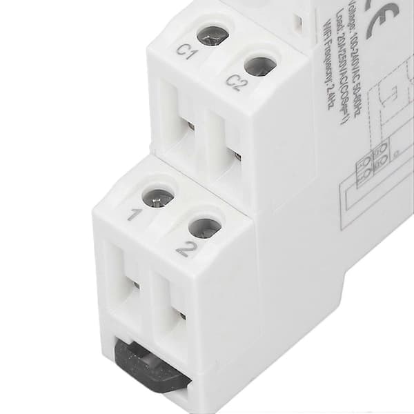 Smart Energiovervåkingsbryter Strømbryter Måler Timer Fjernkontroll Strømforbruk Måler AC 100‑