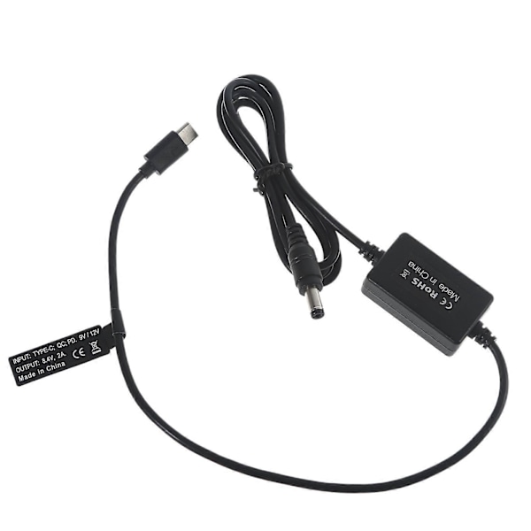 Praktisk USB Type C Kabel NP-W235 Dummy Batteri Kobler Oplader Strømadapter