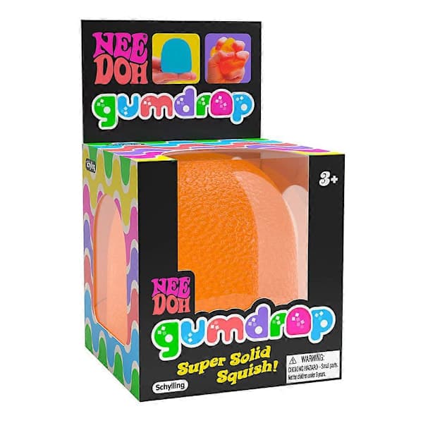 NeeDoh Gummy Bear Squeezable Stressbold, Sliktema, 1 stk. sendes tilfældigt.
