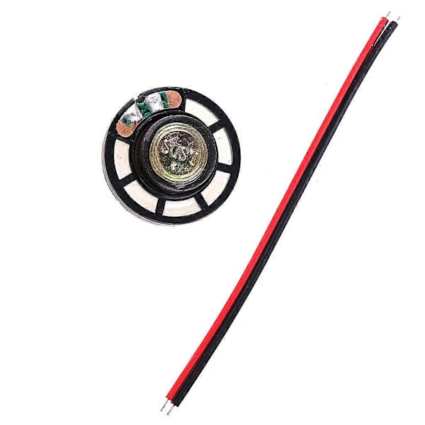 NE555 Oscillator Summer Elektronisk DIY Ton Generator LED Kit 8R 0.25W Högtalare