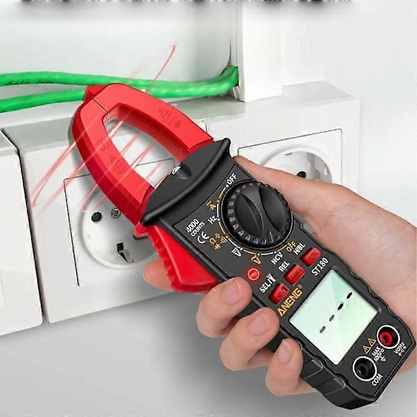 Bærbar Digitalt Multimeter, Digitalt Multimeter, Multifunksjon Voltmeter Automatisk Digitalt Multimeter Teller, Elektrisk Tester, Ohmmeter, Profesjonell