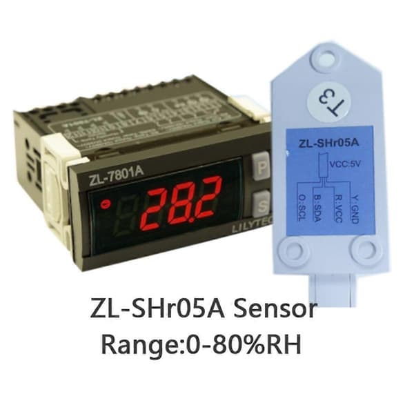 LILYTECH ZL-7801A, Temperatur- og fugtigheds inkubator controller