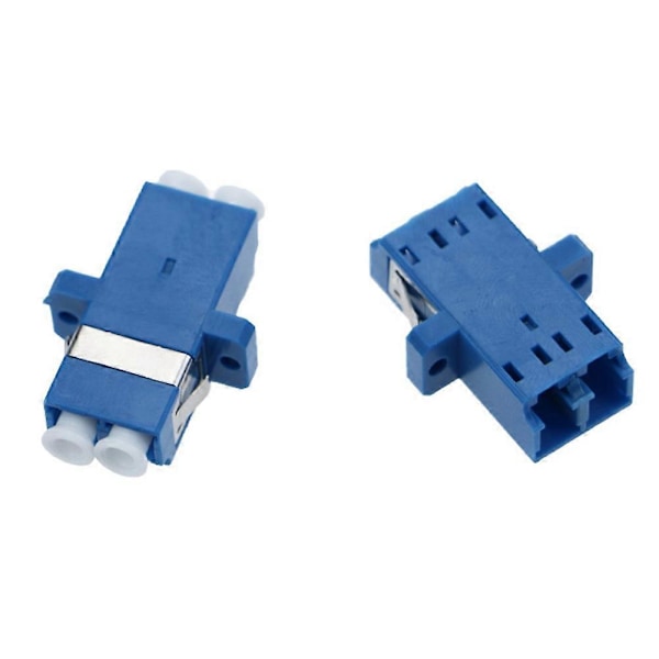 50 stk. LC Duplex Fiberoptisk Adapter LC Optisk Fiberkobling LC Fiberflens LC-kontakt