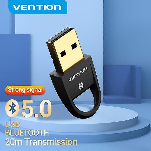 Vention USB Bluetooth-kompatibel 5.0 Adapter til PC Mus Trådløs Overførsel Receiver Transmitter Dongle til Bluetooth Hovedtelefoner