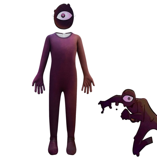 Spelkaraktär Dbbrs Cosplay Bodysuit För Barn Pojkar Anime Skräck Halloween Kostym Jumpsuit Canival Födelsedagsfest Kläder style 1 150