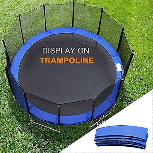 Trampolin Skyddsmatta Trampolin Säkerhetsdyna Runda Fjäder Skyddskåpa Trampolin Tillbehör-8 Fot