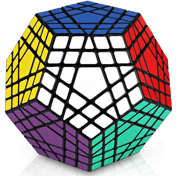 Megaminx Speed Cube Gigaminx 5x5 Kuber Hjernevrider Spil Magisk Twist Puzzle Fidget Legetøj Til Børn Voksne Drenge Teenagere - 5x5 Megaminx