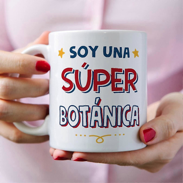 Botanist Woman Mugg på spanska Soy Sper Rolig Present till Kollegor Keramisk 11oz Mugg