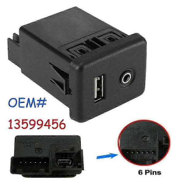 For Opel a Audio Auxiliary AUX Jack USB Ladeport Modul Socket 13599456