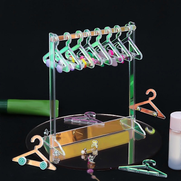 Øreringe Display Stand Holder Organizer Stor Kapacitet Knagerække