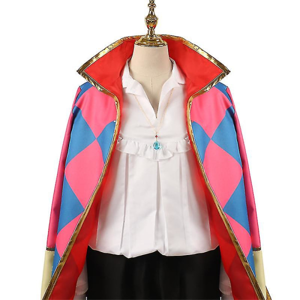 Snabb leverans Anime Moive Howl's Moving Castle Howl Cosplay Costume Howl's Moving Castle Howl Cosplay Jul costume S Cosplay