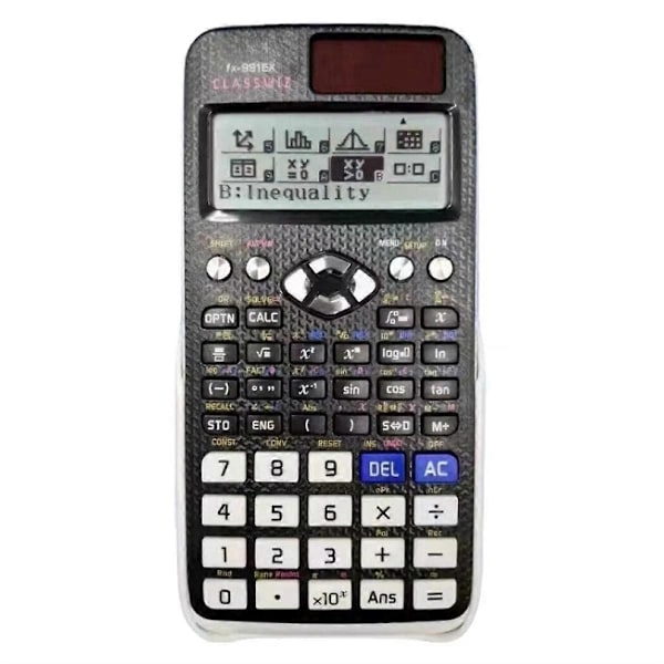 991EX Tieteellinen laskin digitaalinen suuri näyttö 696 toimintoa