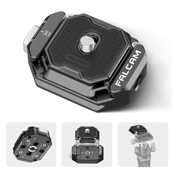 F38 Multi-Hul Hurtigudløserplade Kit Tripod Mount Adapter