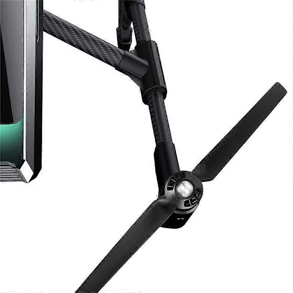 8 stk. propeller til Yuneec Q500 Typhoon 4K kamera drone reservedele Quick Release Self Locking Props erstatningsblad (sort)