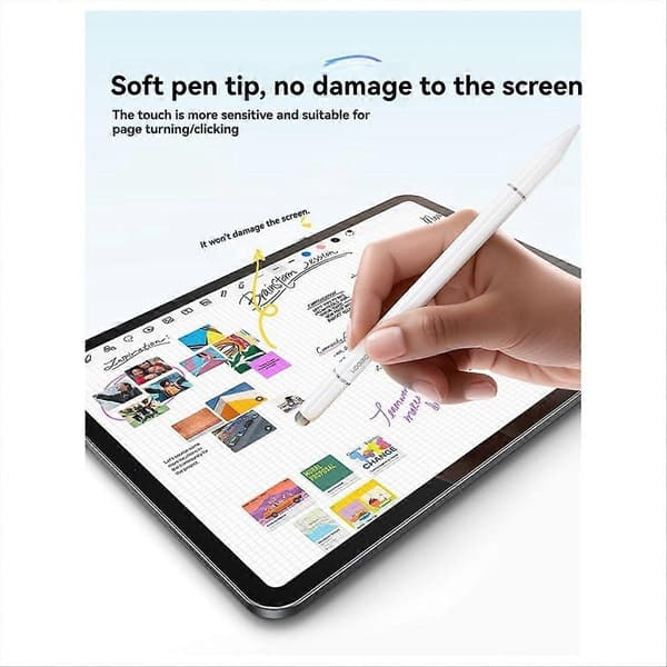 Magnetisk Stylus Lite med håndfladeafvisning, magnetisk design, touchpen til tablet-telefoner