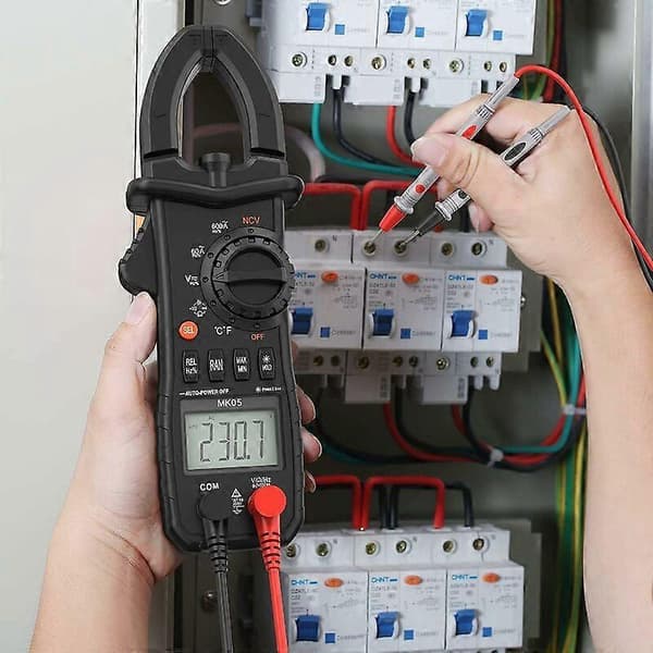 Bærbar Digital Multimeter, Digital Multimeter, Multifunktionel Voltmeter Automatisk Digital Multimeter Tæller, Elektrisk Tester, Ohmmeter, Professionel