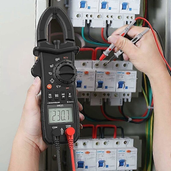 Bærbar Digitalt Multimeter, Digitalt Multimeter, Multifunksjon Voltmeter Automatisk Digitalt Multimeter Teller, Elektrisk Tester, Ohmmeter, Profesjonell