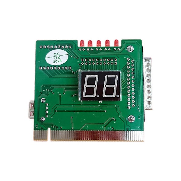 2-cifret Bit PC Computer Bundkort Diagnostisk Kort USB PCI LCD Fejlkodedisplay Tester Analyzer P