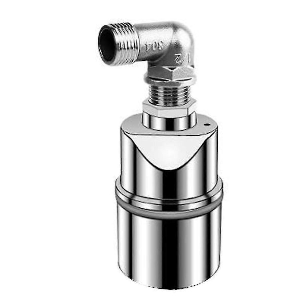Automatisk vandstandskontrolventil 1/2 tomme rustfrit stål flydeventil til tank swimmingpool
