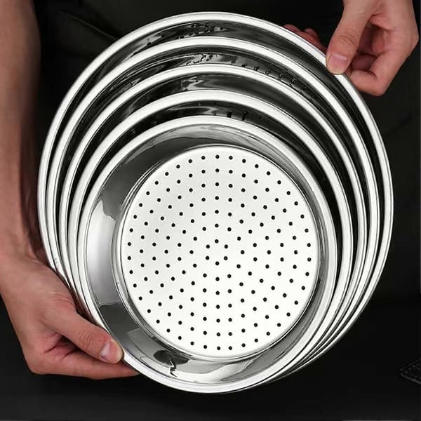Rustfri Damperist – til Dumplings & Tamales – til Køkken 30cm