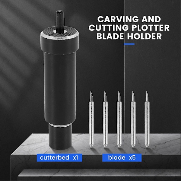 Ersättningsblad+Hölje Deep-Point DeepCut Blad för Explore, Air och Air 2 Skärplotter