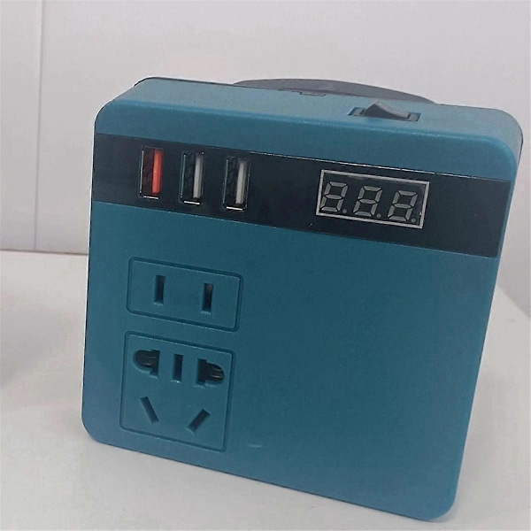 Makita litiumakkuinvertteri, sähkötyökalun akkuinvertteri AC220V/DC5V/20V ulkokäyttöön