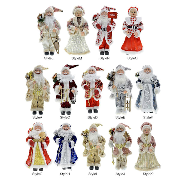 Joulupukki Figuriini Tyyli A