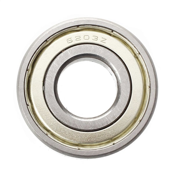 4X 6203Z Dybsporet dobbelt metal metrisk kugleleje 17 x 40 x 12 mm