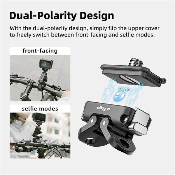 AMagisn Magnetisk Quick Release Adapter til Alle Action Kameraer