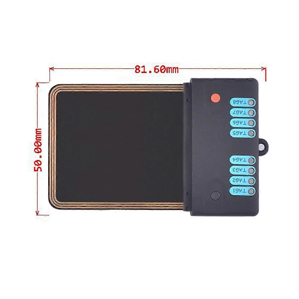 Access Control Detector RDV2.0 Fullständigt Krypterad Knäckningssimulering Sniffning med Dekryptering Läs-Skriv