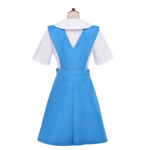 Neon Genesis Evangelion cosplay Ayanami Rei Asuka cos kostym anime kostym L
