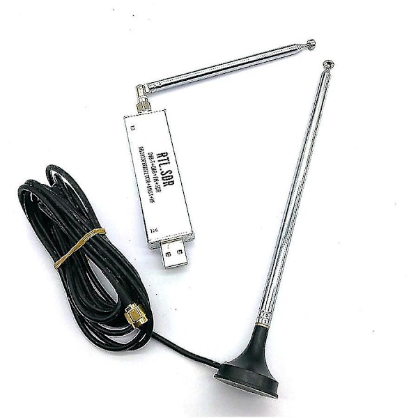Kompatibel med Sdr V3 R820t2 Rtl2832u 1ppm Tcxo Sma Rtlsdr Mottaker med Antenne