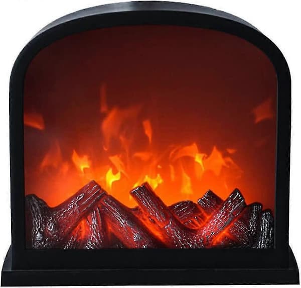 USB Flammeløs Peis Lampe