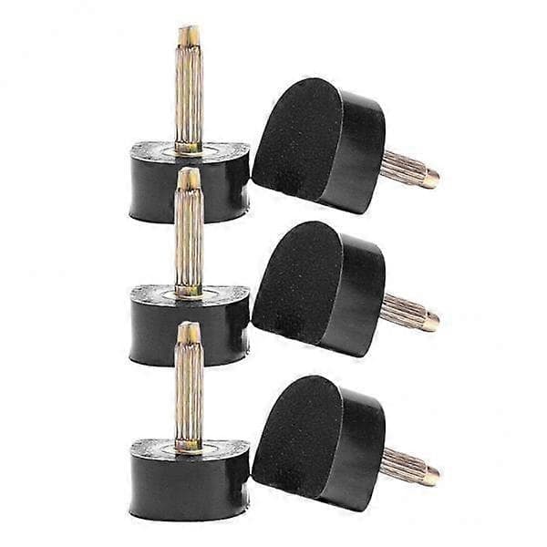 5x3 Par Högklackade Klackar Skoreparation Ersättningstappar 9x9mm