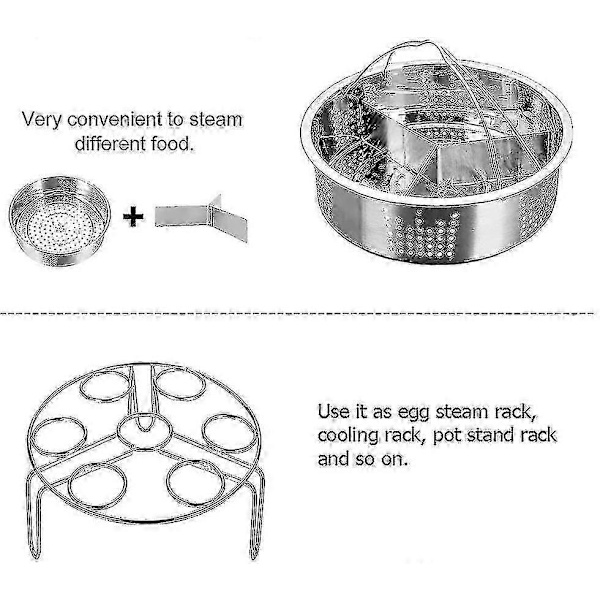 Instant Pot Tilbehør Damper med Damper