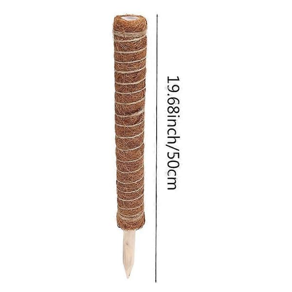 Förlängd kokosfiberstång, kokosfiberstöd, växtstöd 6 st