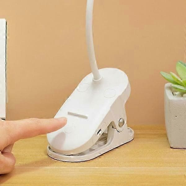 LED læselampe USB genopladelige lamper Skrivebordslamper