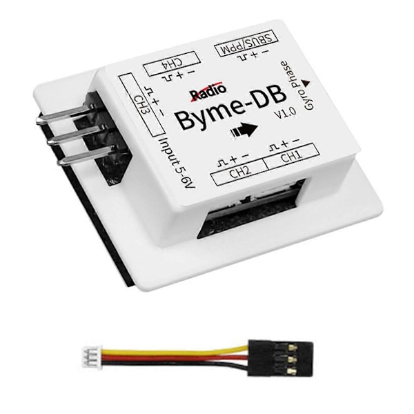 Til Radiolink Byme-DB Flight Controller Indbygget Gyroskop til Delta Vinge Mini Fast Vinge Papirfly