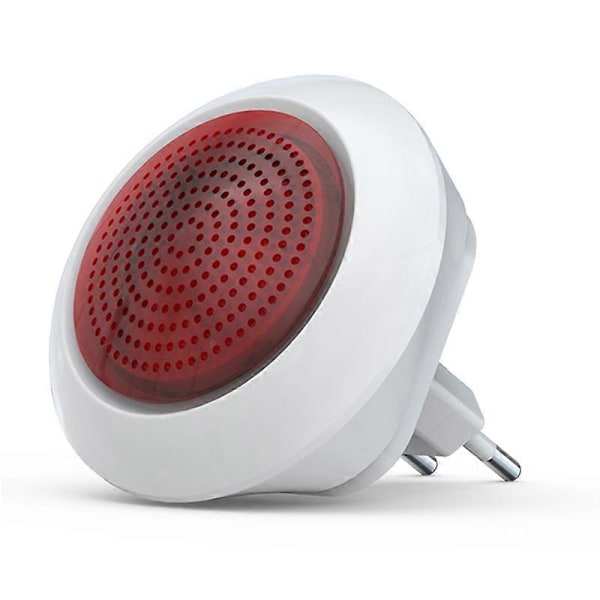 Tuya Ljud- och Ljussensor Inbyggd 100DB Siren Alarm Länkage Säkerhetsskydd Kontroll Via SmartLife