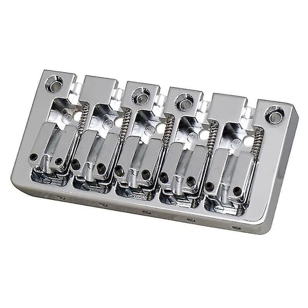 5-strenget Flip Fine-tuning Guitar Saddelbro Pull String Plade til 5-strenget Elektrisk Basguitar