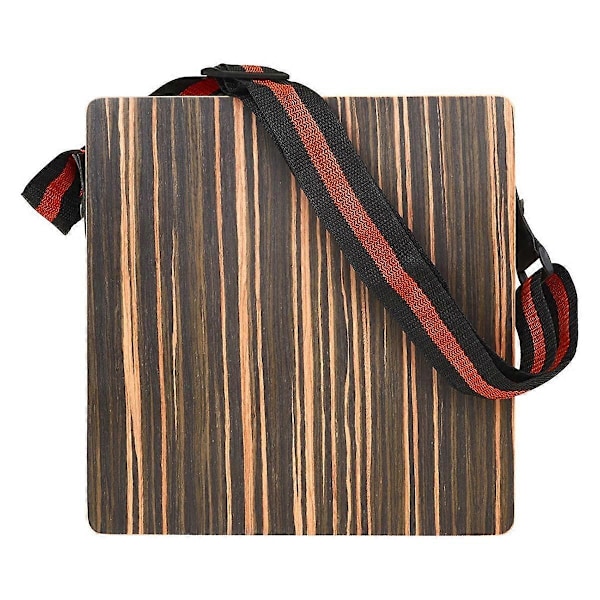 Rejse Cajon Tromme, Bærbar Justerbar Tone Tyk Træ Cajon med Justerbar Rem, Percussion Instrument Sæt